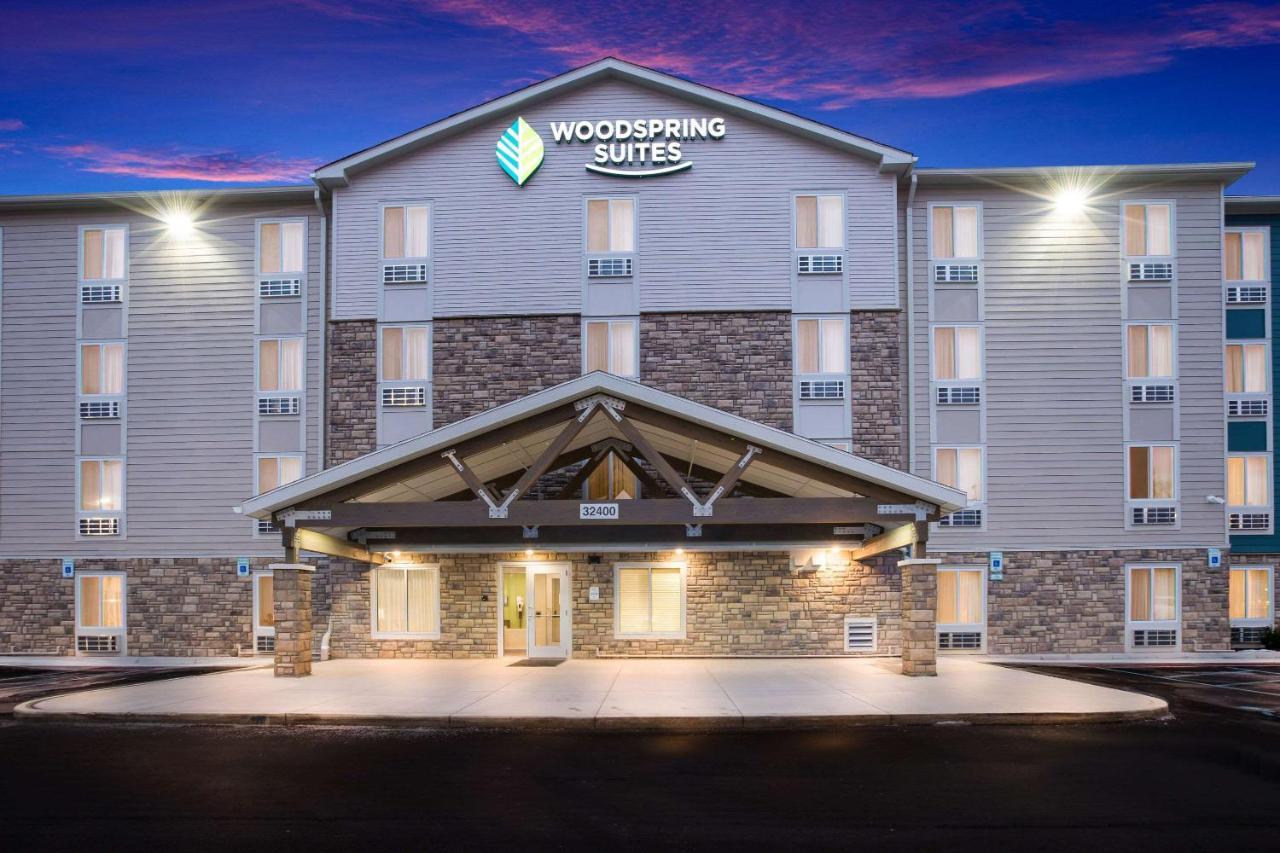 Woodspring Suites Detroit Мадисън Хайтс Екстериор снимка
